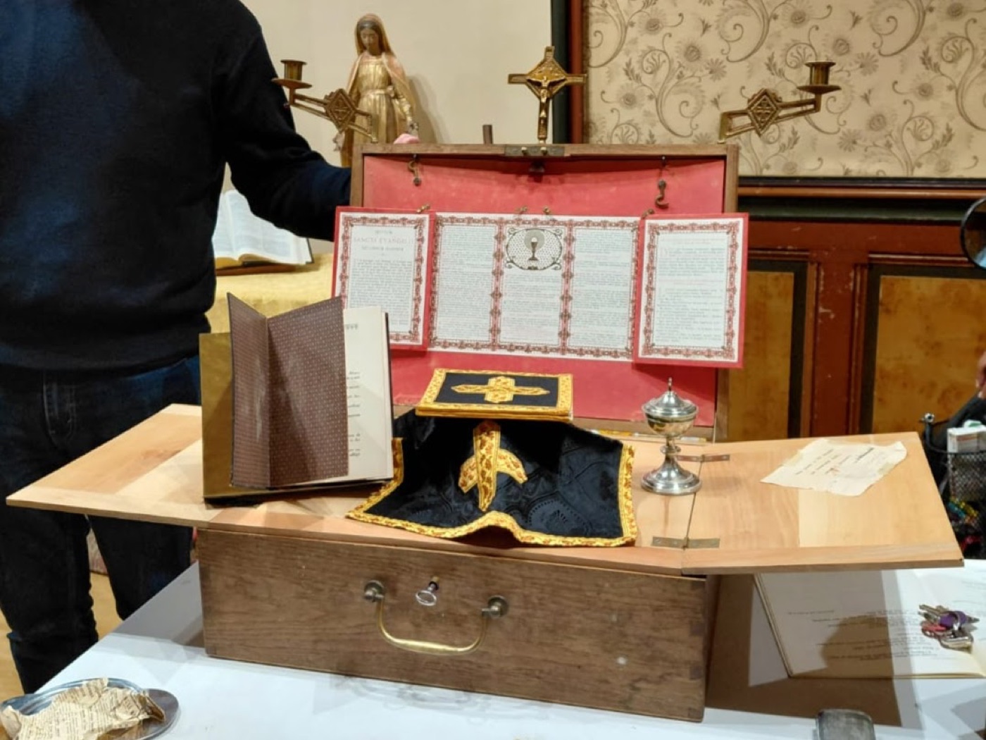 La valise-chapelle de l’aumônier Coulot