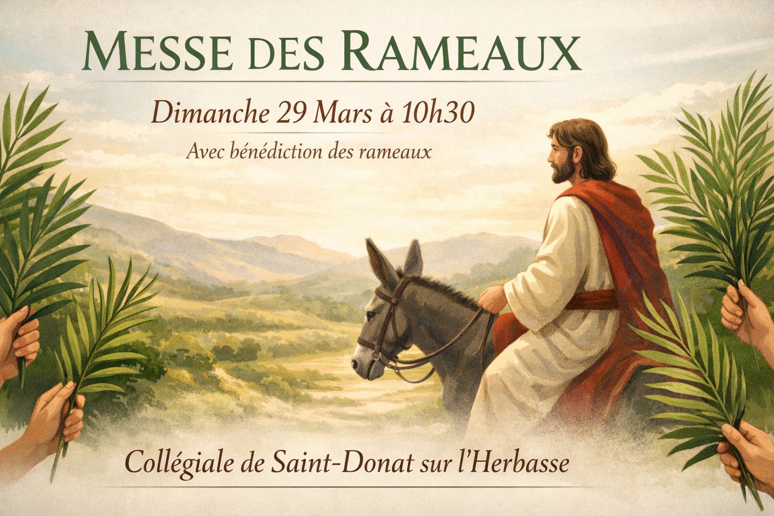 messe des rameaux