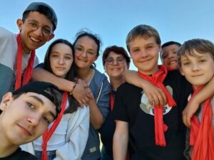 Pelerinage en Vendee avec les jeunes