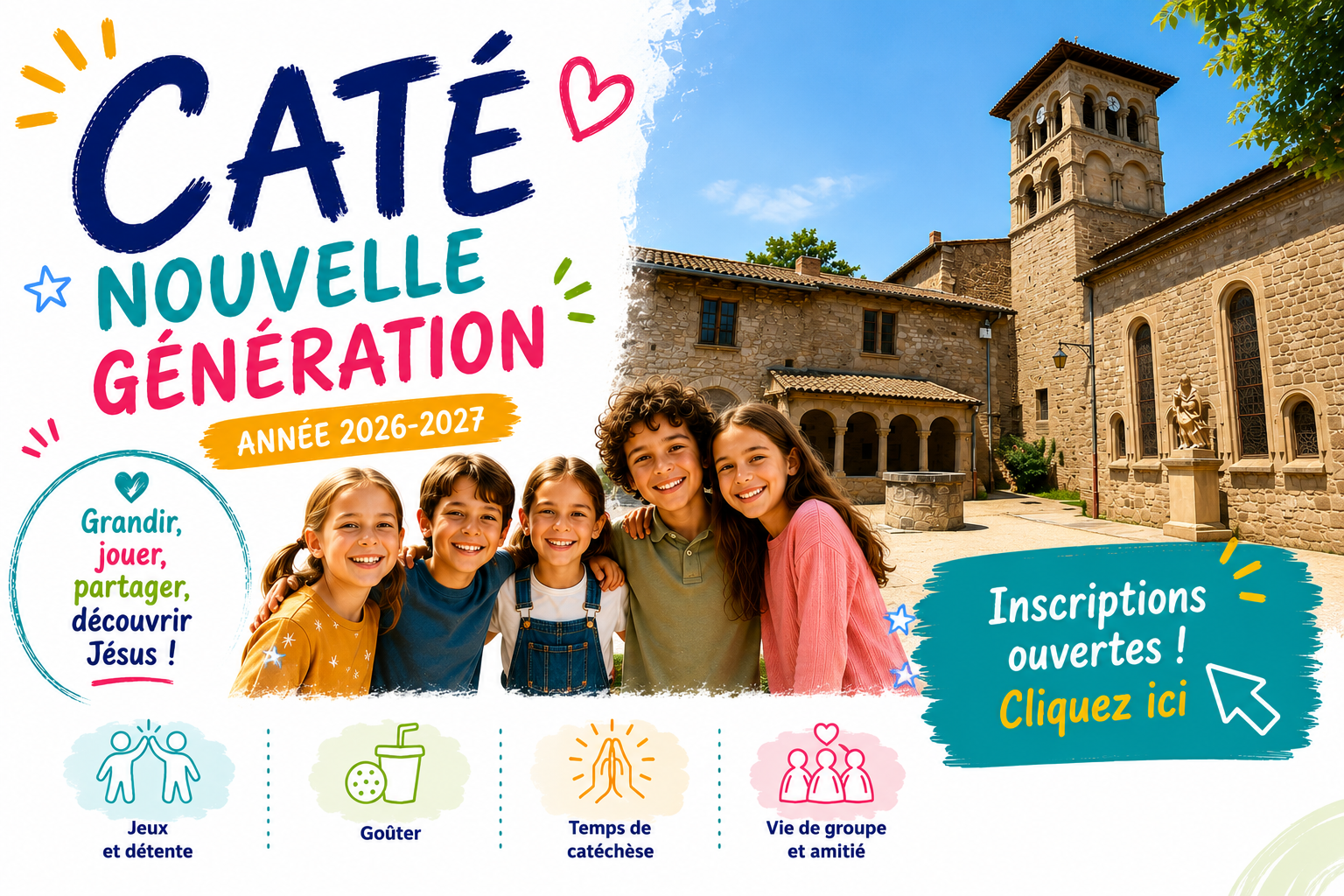 caté pour site Affiche soirée paroissiale