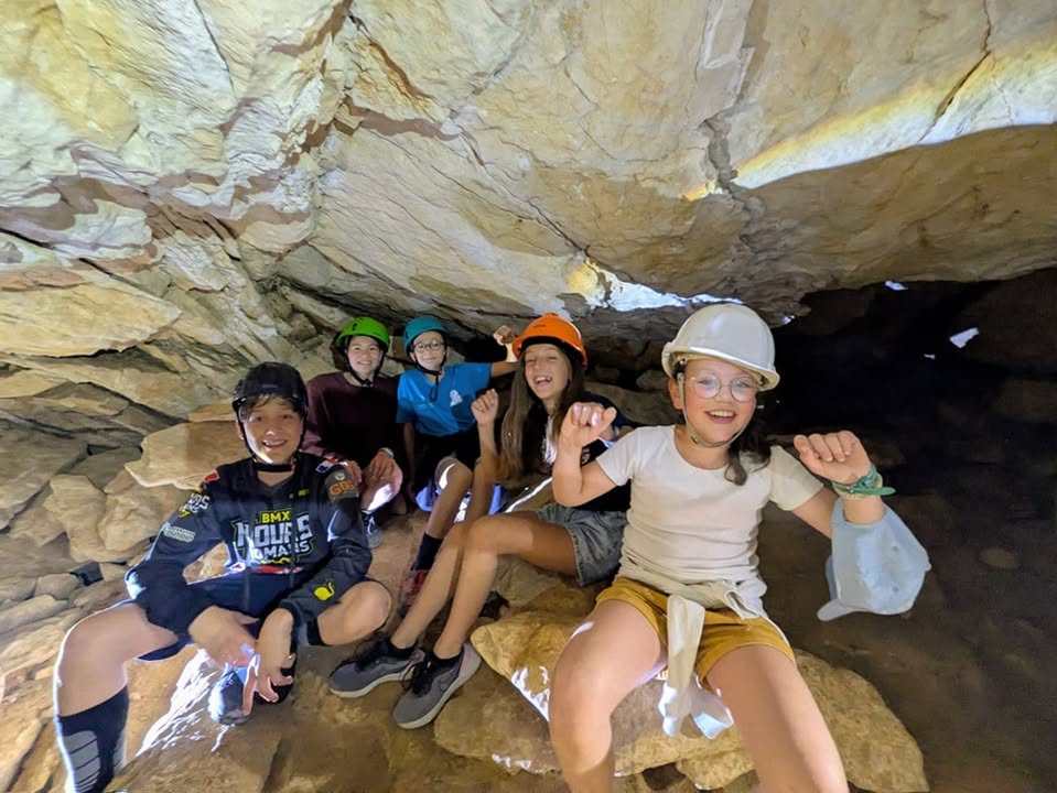 Rando des jeunes à la grotte du Bournillon