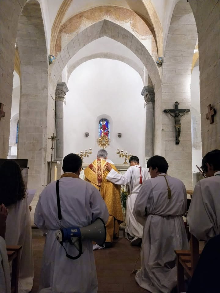 Procession du Saint-Sacrement à Bathernay