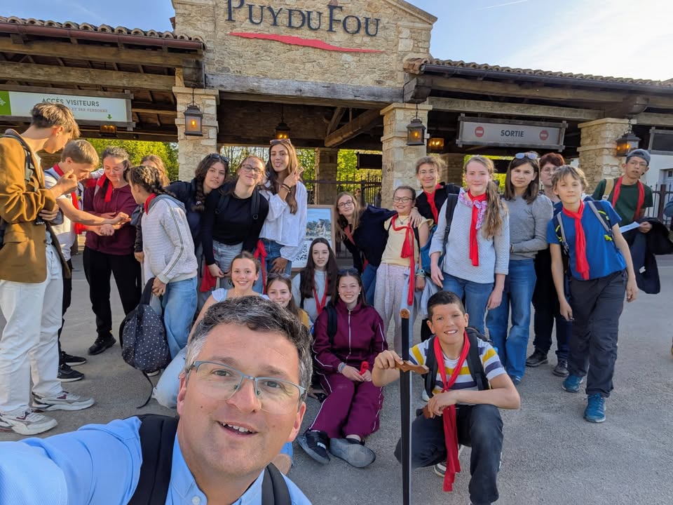Pèlerinage en Vendée avec les jeunes
