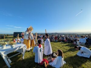 Procession de la Fête-Dieu à Bathernay