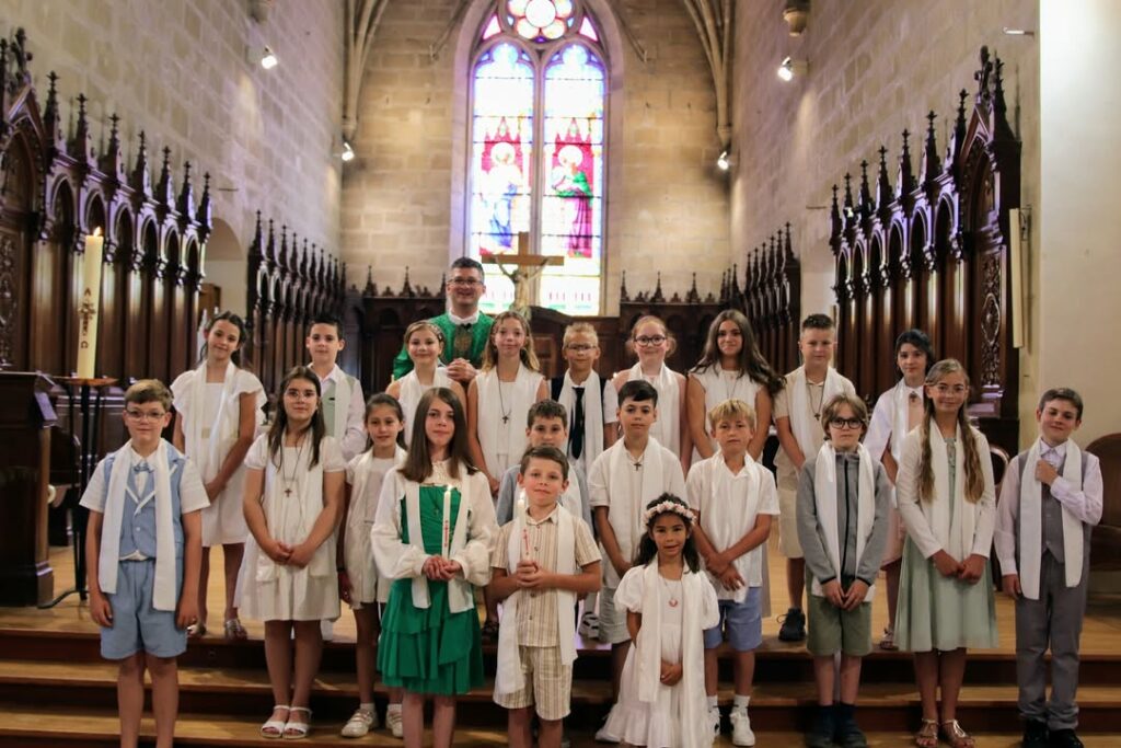 Grande joie aujourd’hui à la collégiale de Saint-Donat-sur-l’Herbasse…