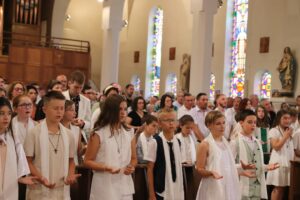 Grande joie aujourd’hui à la collégiale de Saint-Donat-sur-l’Herbasse…