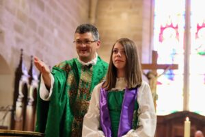 Grande joie aujourd’hui à la collégiale de Saint-Donat-sur-l’Herbasse…