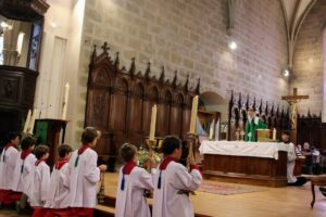 Grande joie aujourd’hui à la collégiale de Saint-Donat-sur-l’Herbasse…